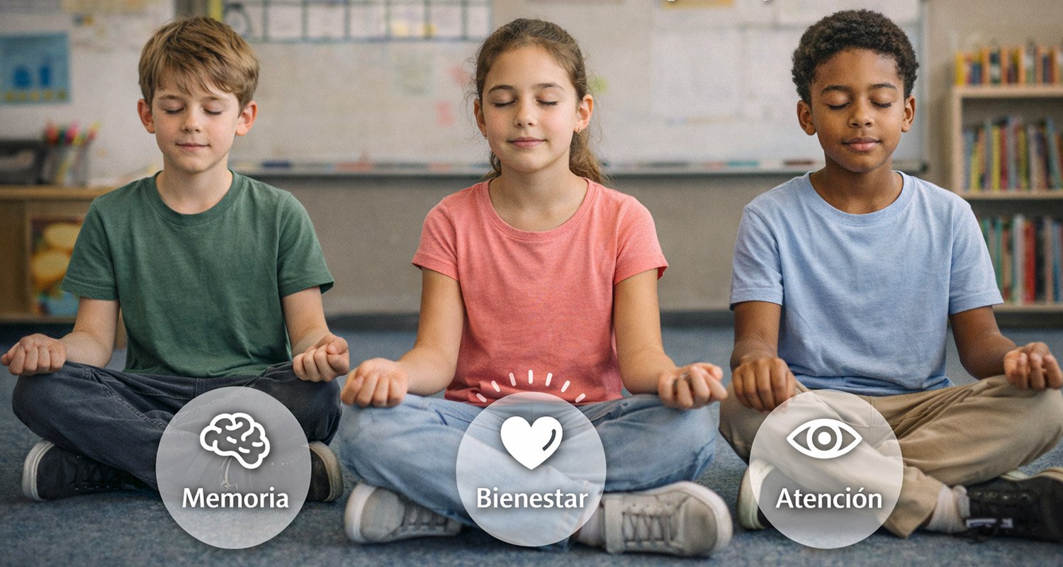 Mindfulness: beneficios para la atención, la memoria y el aprendizaje